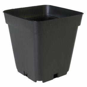 Firkantet plast potte (TEKU)  - 15 x 15 x 20
