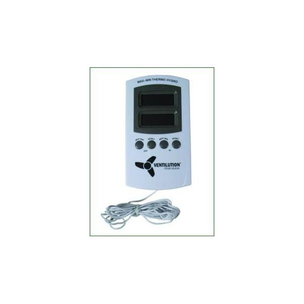 Digital hygro/termometer ekstern mling