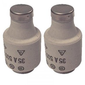 Sikringer DZ3 35A, 5 stk.