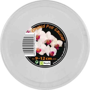 Underskle til Orkidepotte 11 cm, passer til 9-12 cm