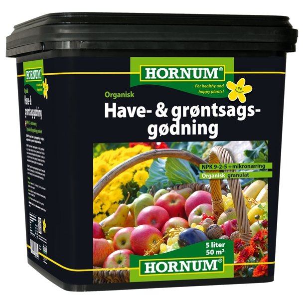 HORNUM Have- og Grntsagsgdning - 5 liter