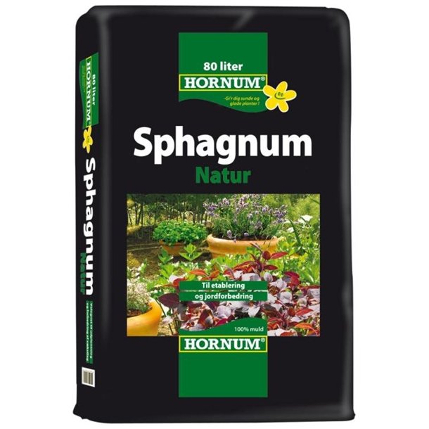 HORNUM Sphagnum Natur - 80 liter