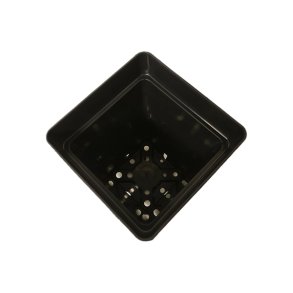 Firkantet plast potte 7 L -  20 x 20 x 27,5 cm 